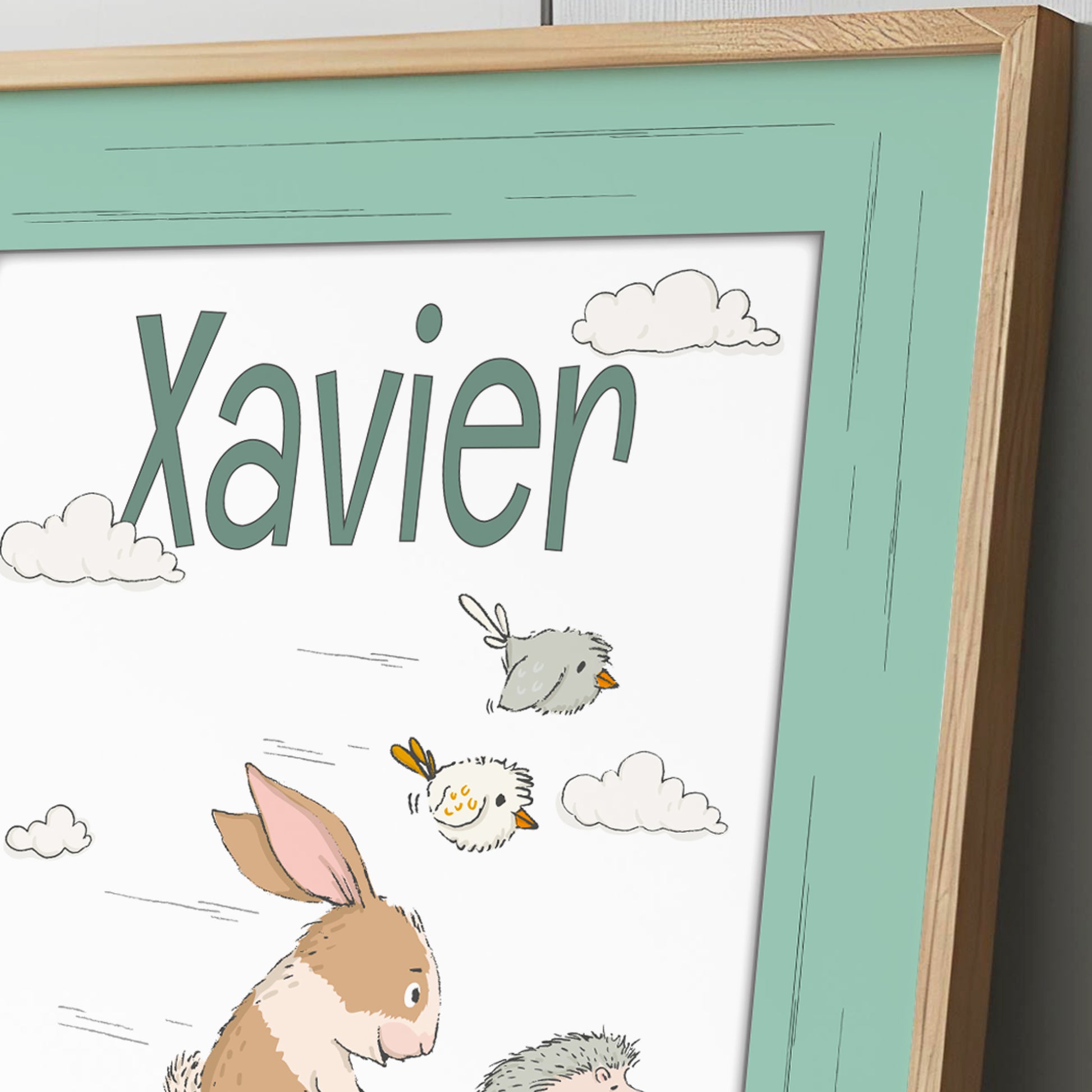 Affiche personnalisée enfant