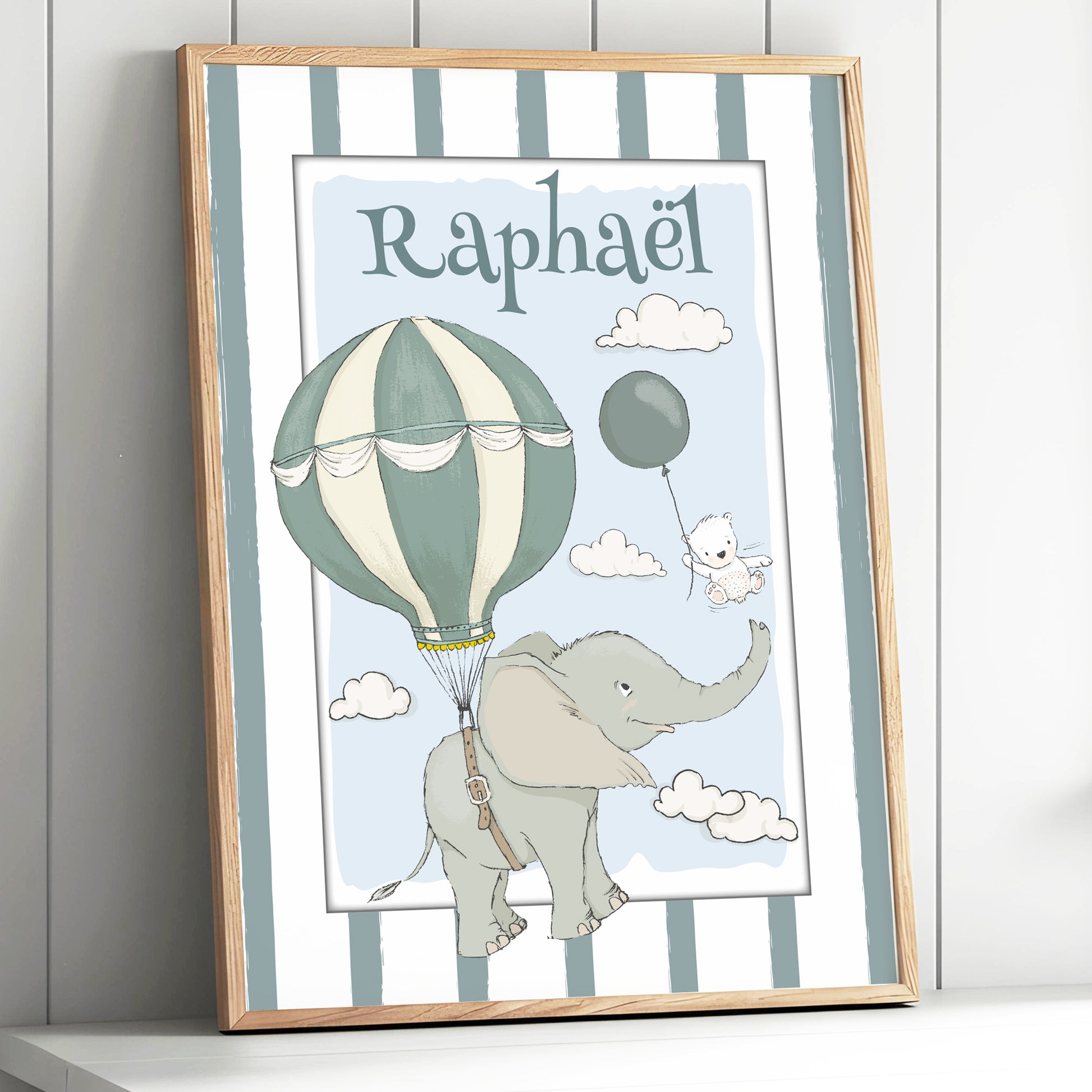 Affiche cadeux anniversaire  enfant 
