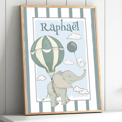 Affiche cadeux anniversaire  enfant 