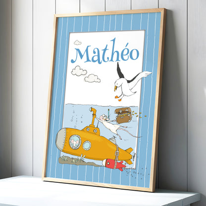 Affiche décoration d’art enfant