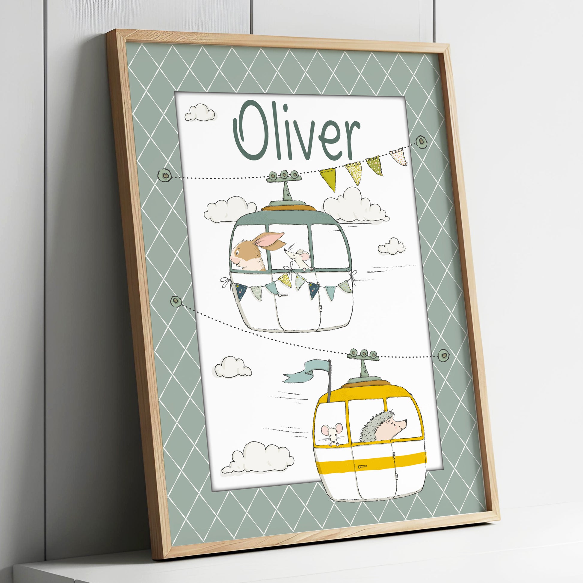 Affiche impression d'art enfant