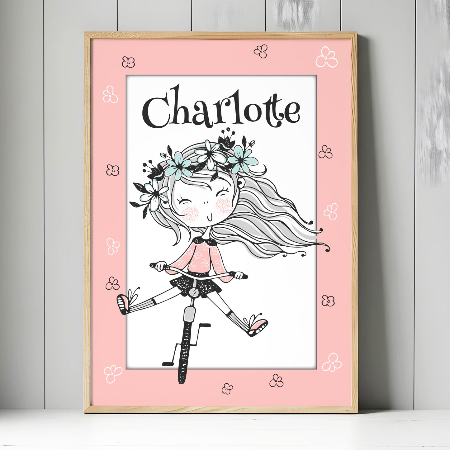 Affiche encadrée enfant