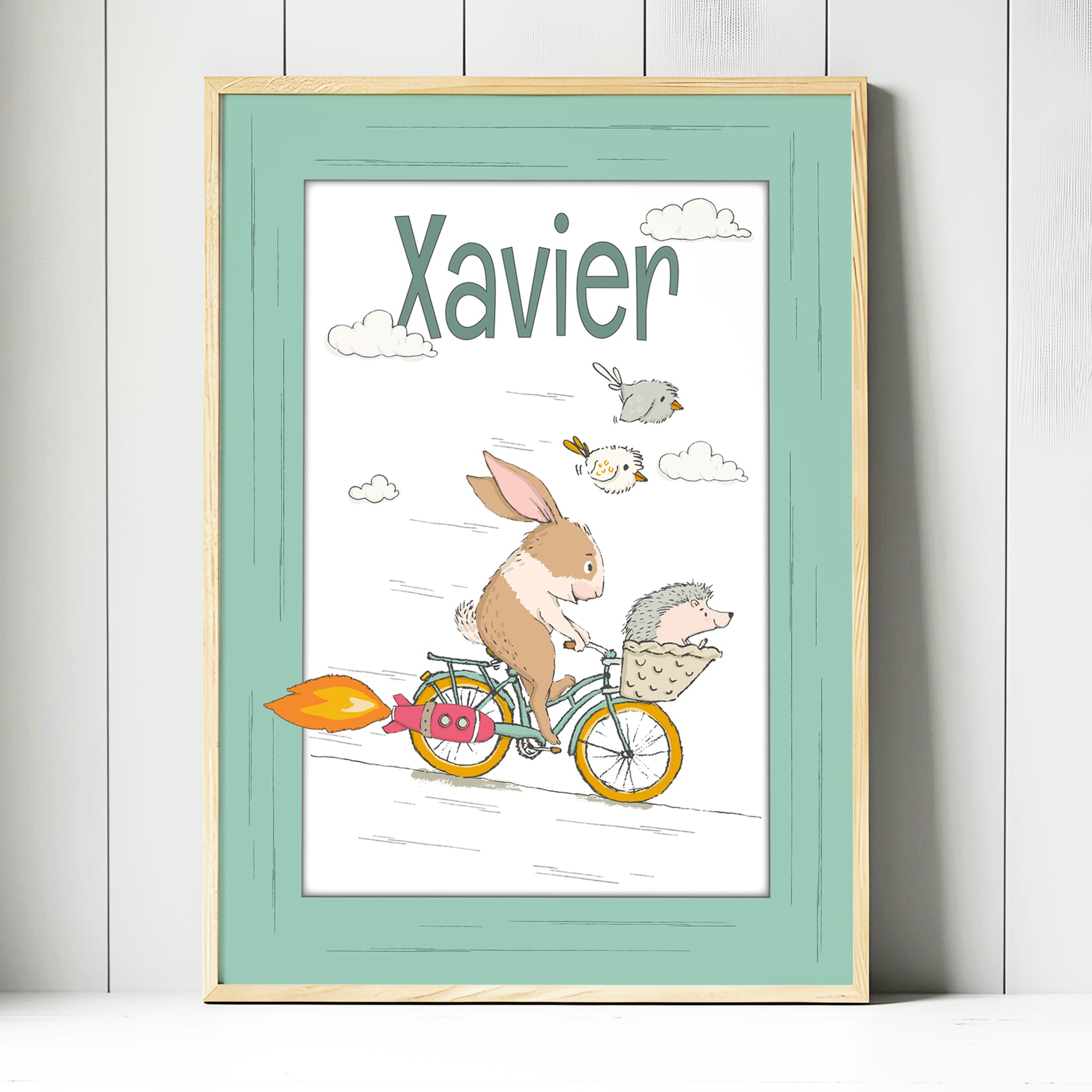 Affiche personnalisée enfant