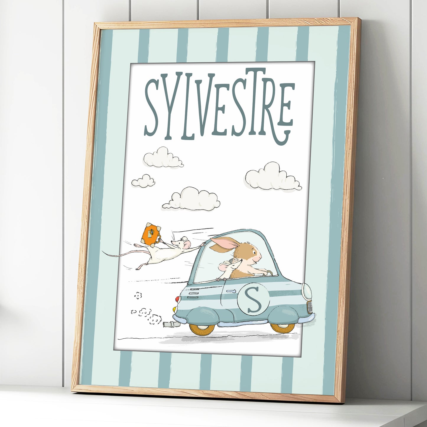 Affiche impression d'art cadeau enfant