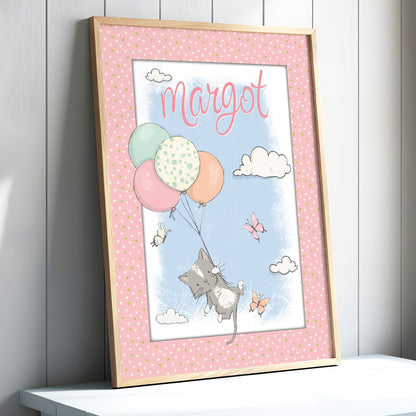 Affiche impression d'art enfant