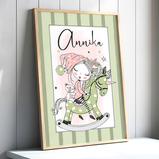 Affiche impression d'art enfant