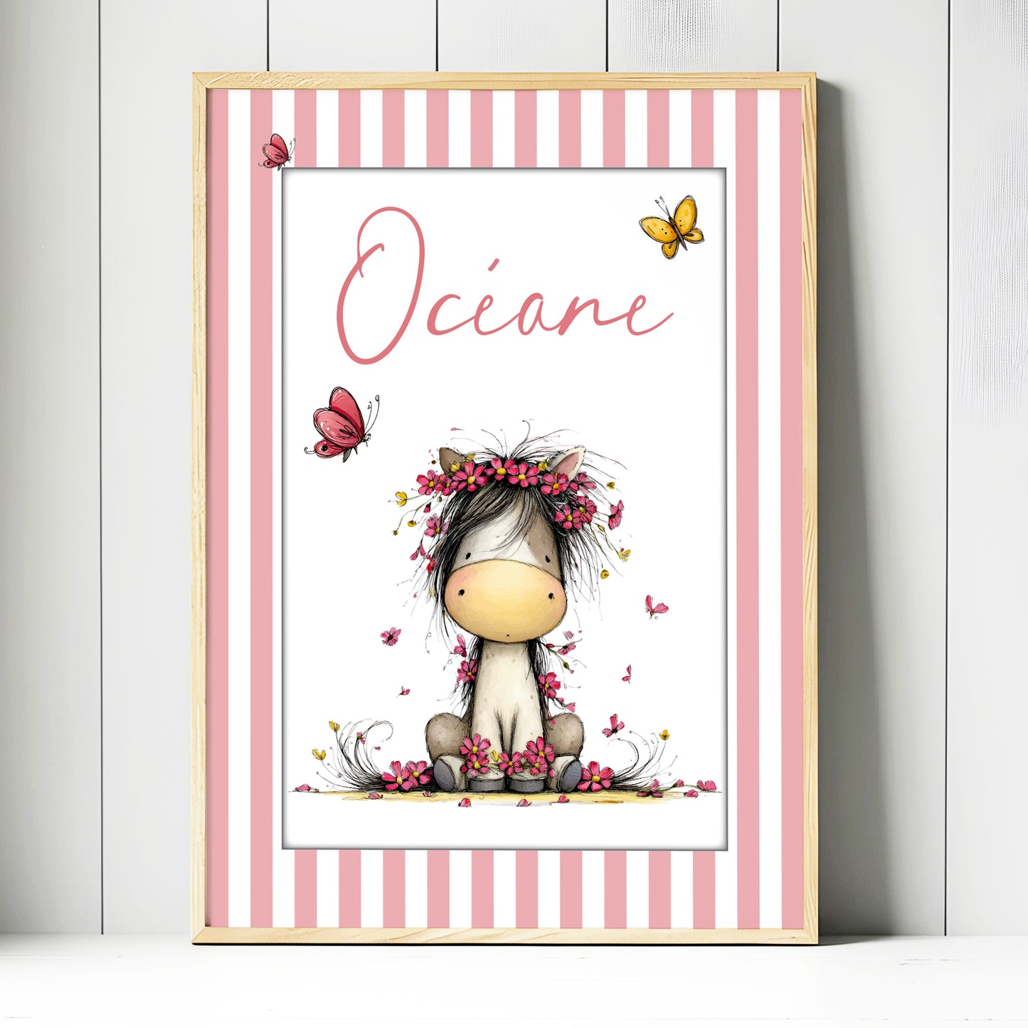 Affiche personnalisée enfant