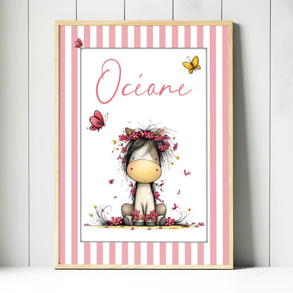 Affiche personnalisée enfant