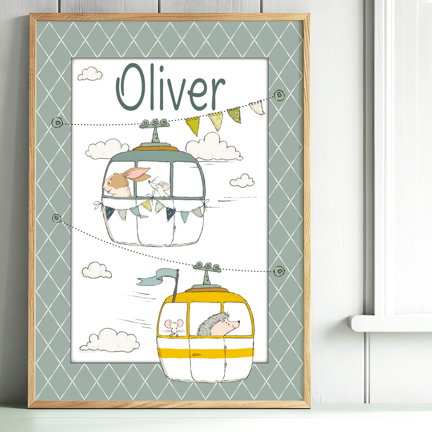 Affiche impression d'art enfant