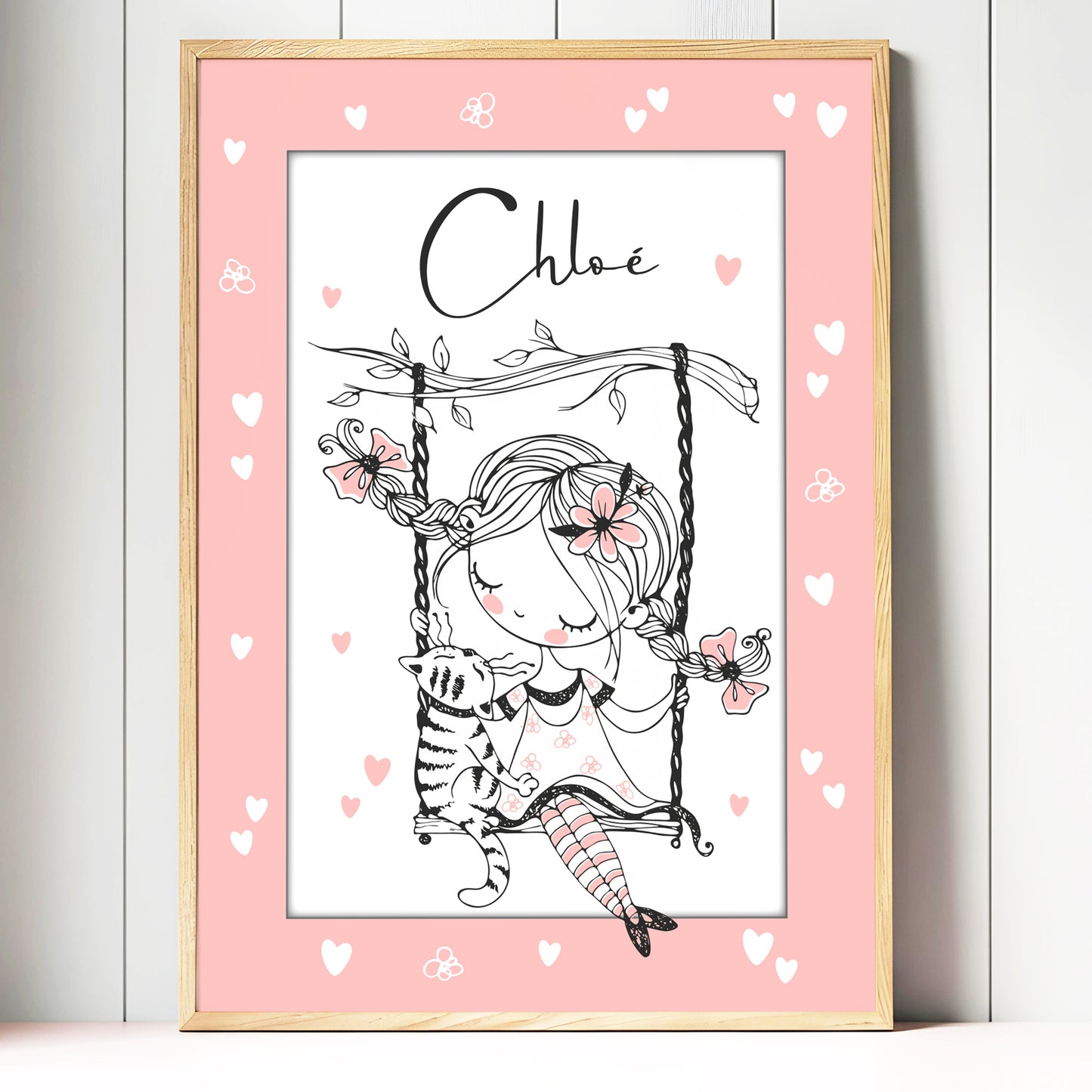 Affiche personnalisée cadeau enfant
