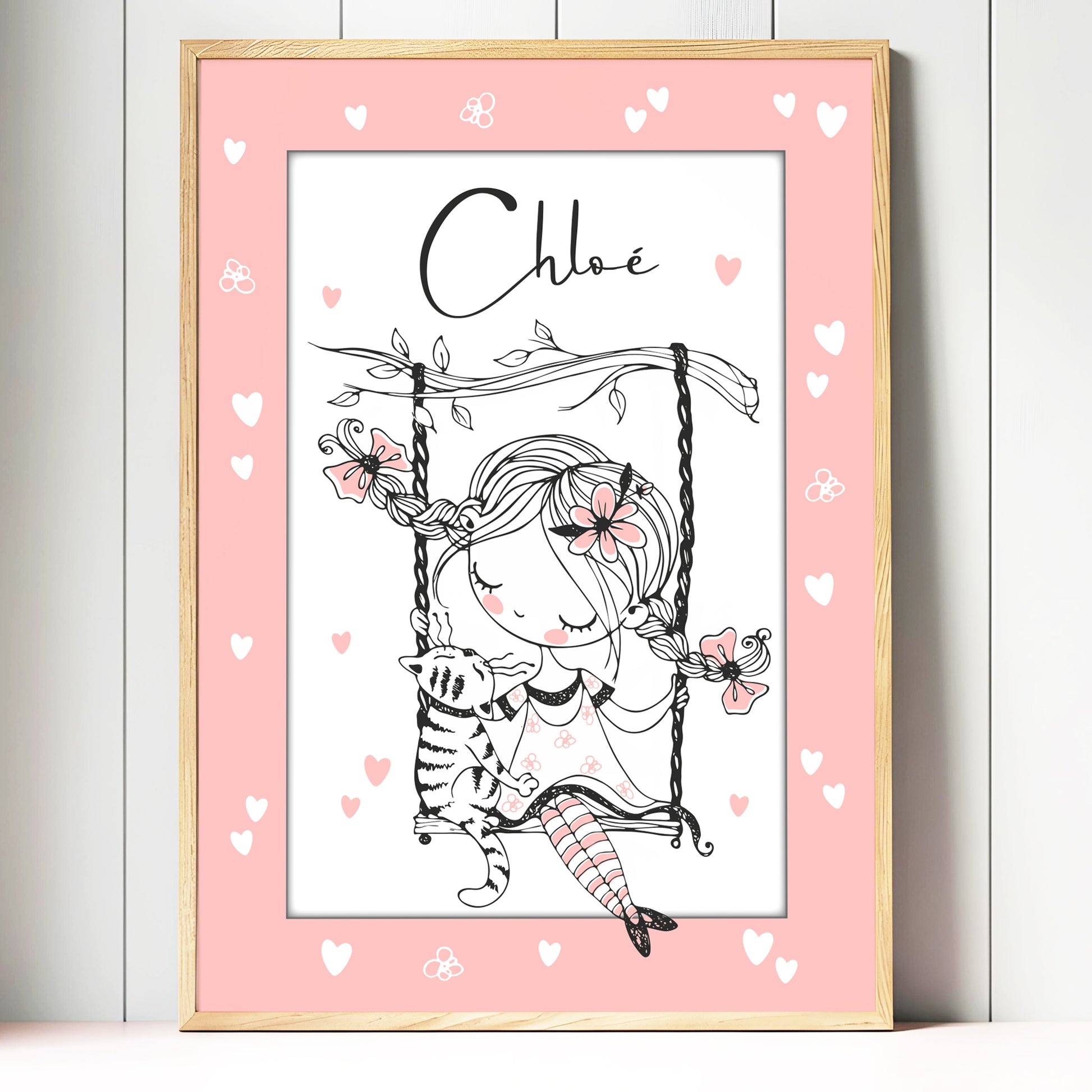 Affiche personnalisée cadeau enfant