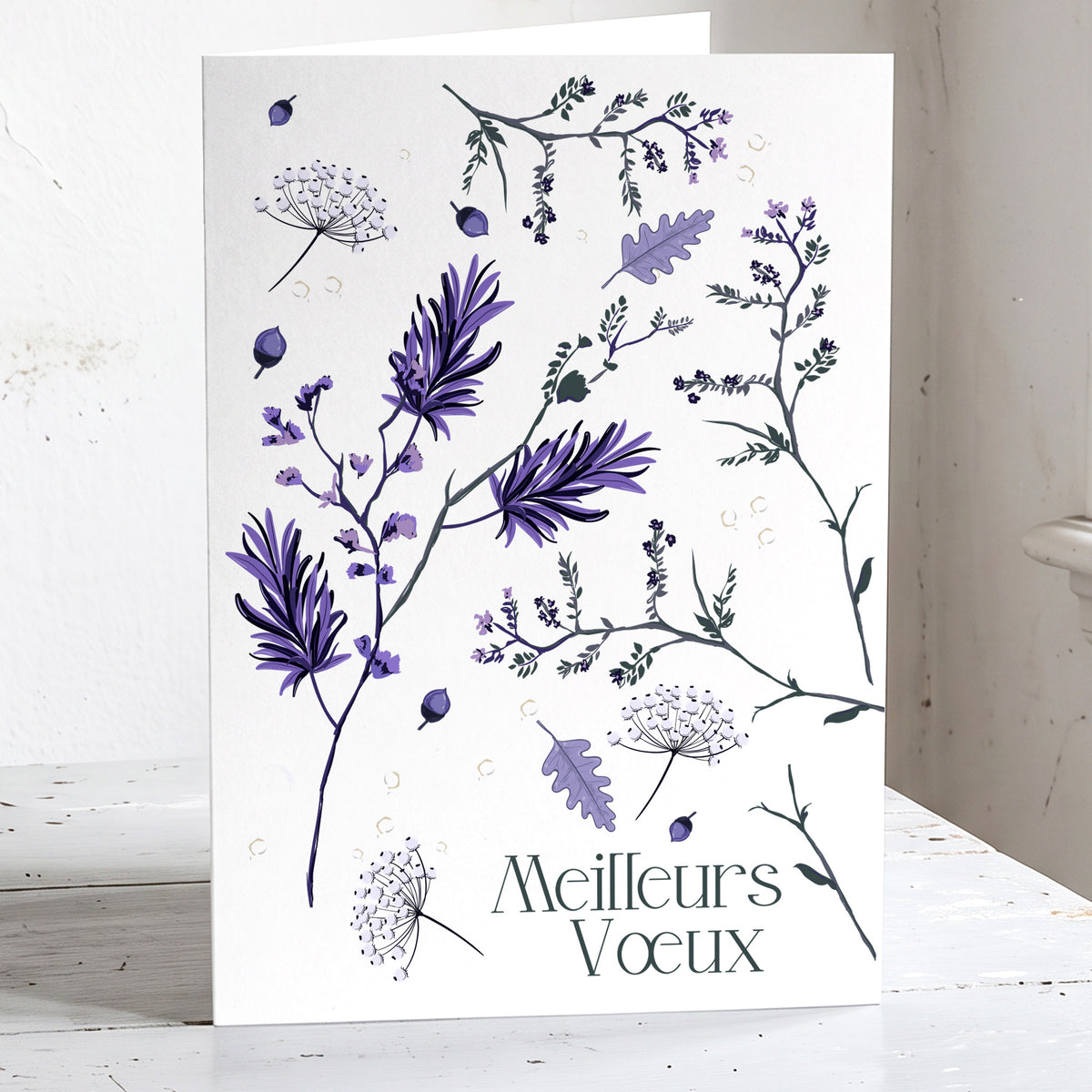 Botanica - Lot de 6 cartes de voeux