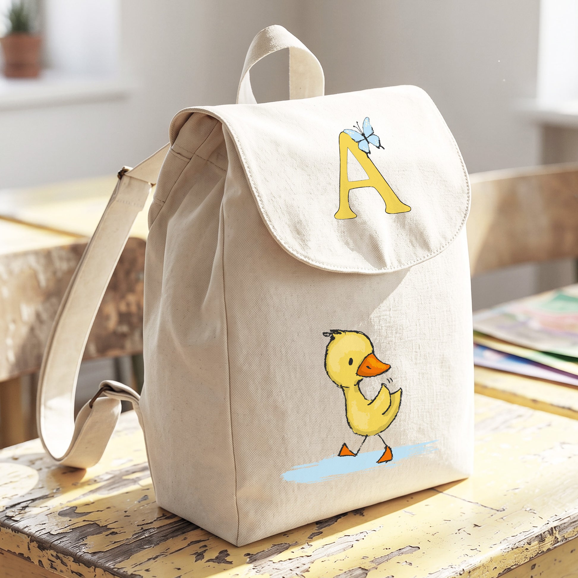 Caneton - Sac à dos enfant personnalisé