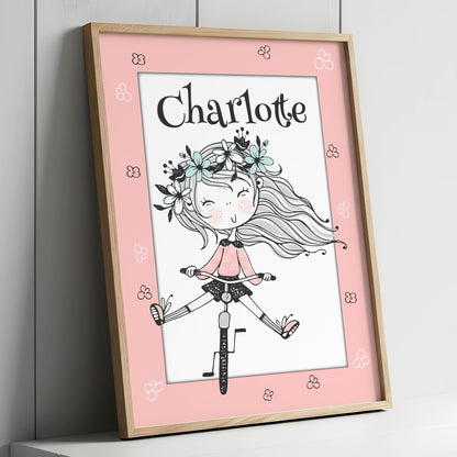 Illustration personnalisée cadeau enfant