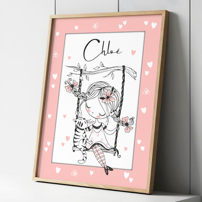 Illustration personnalisée enfant