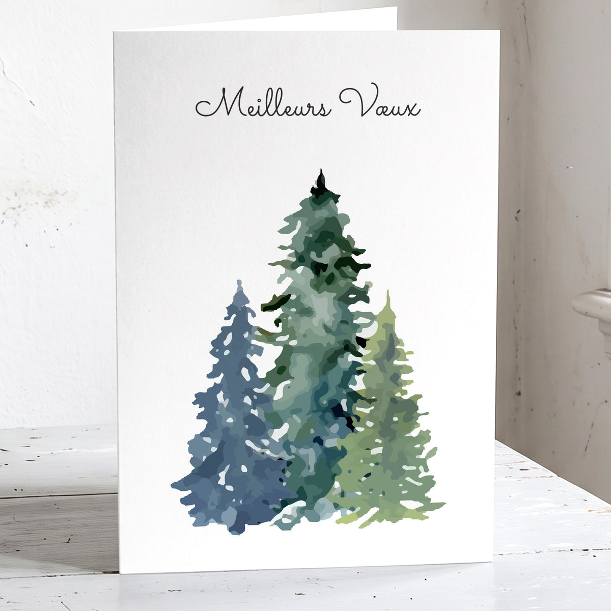 Les Forêts - Lot de 6 cartes Meilleurs vœux.