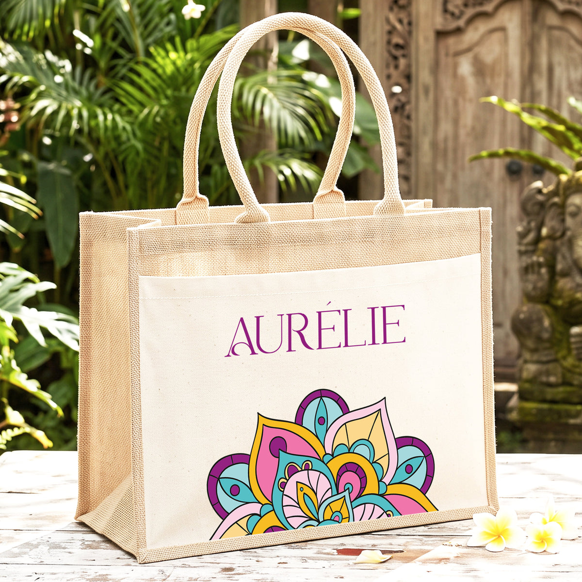 Mandala - Sac cadeau Cabas Personnalisé