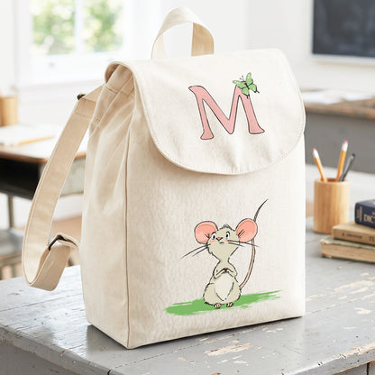 Souris - Sac à dos enfant personnalisé