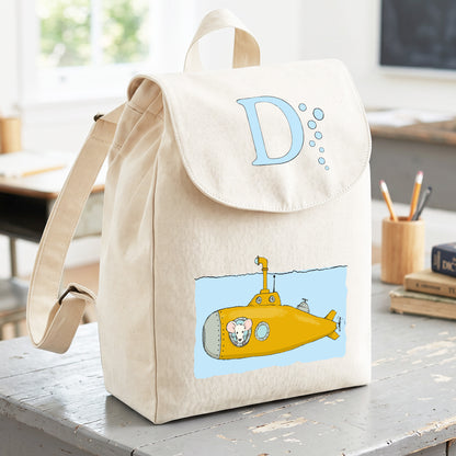 Sous-Marin - Sac à dos enfant personnalisé