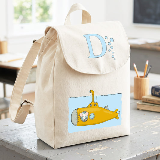 Sous-Marin - Sac à dos enfant personnalisé
