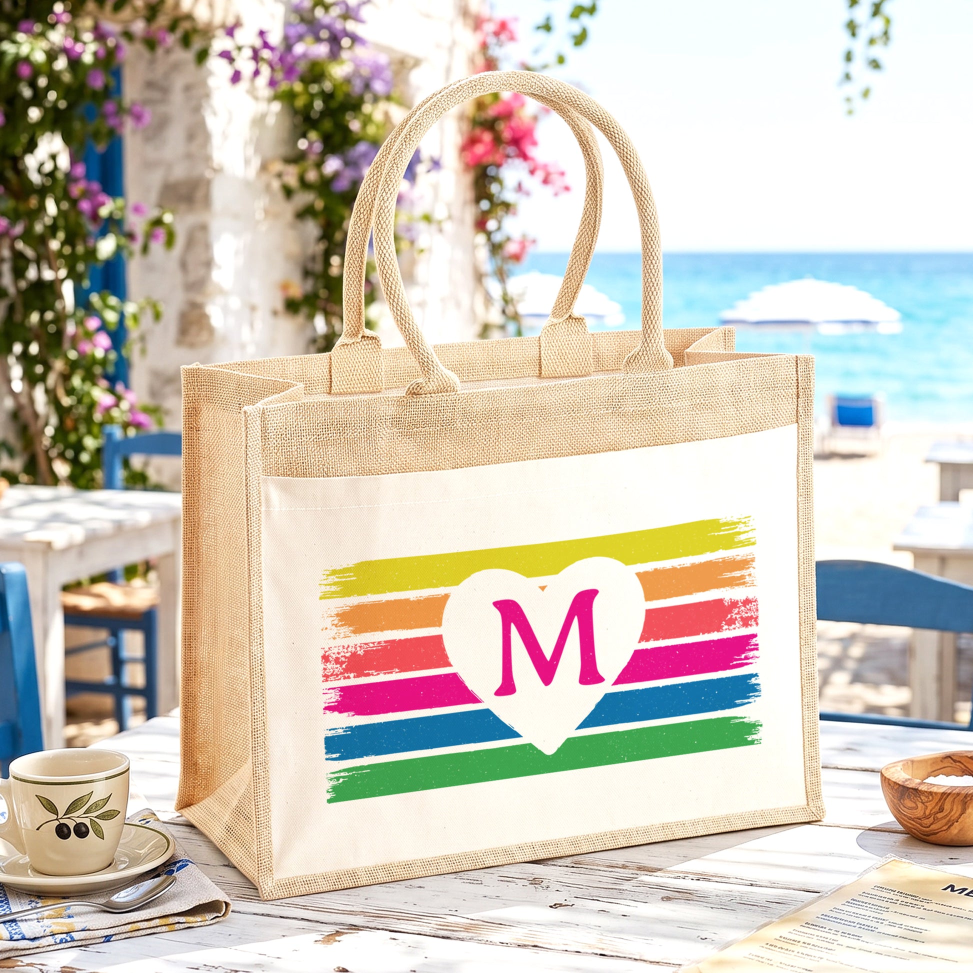 Summer Vibes - Sac Cabas Personnalisé cadeau