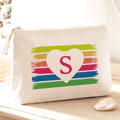 Summer Vibes - Trousse à maquillage personnalisée.