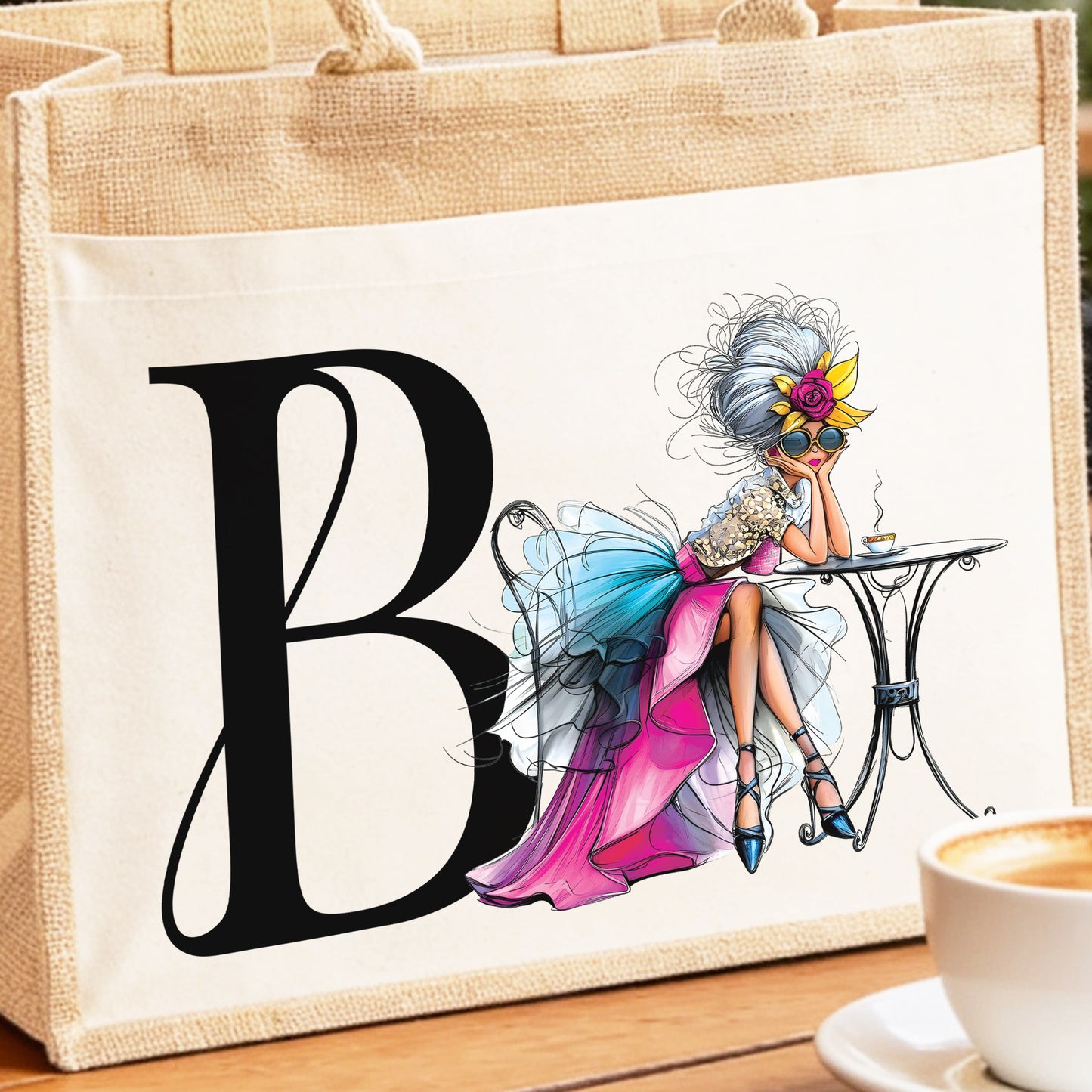 cabas personnalisable cadeau unique