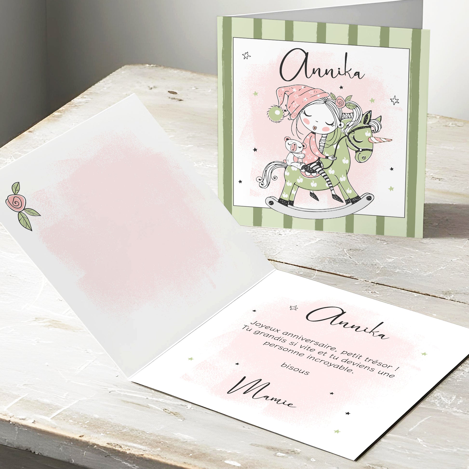 carte_enfant_personalisee_dreamer message