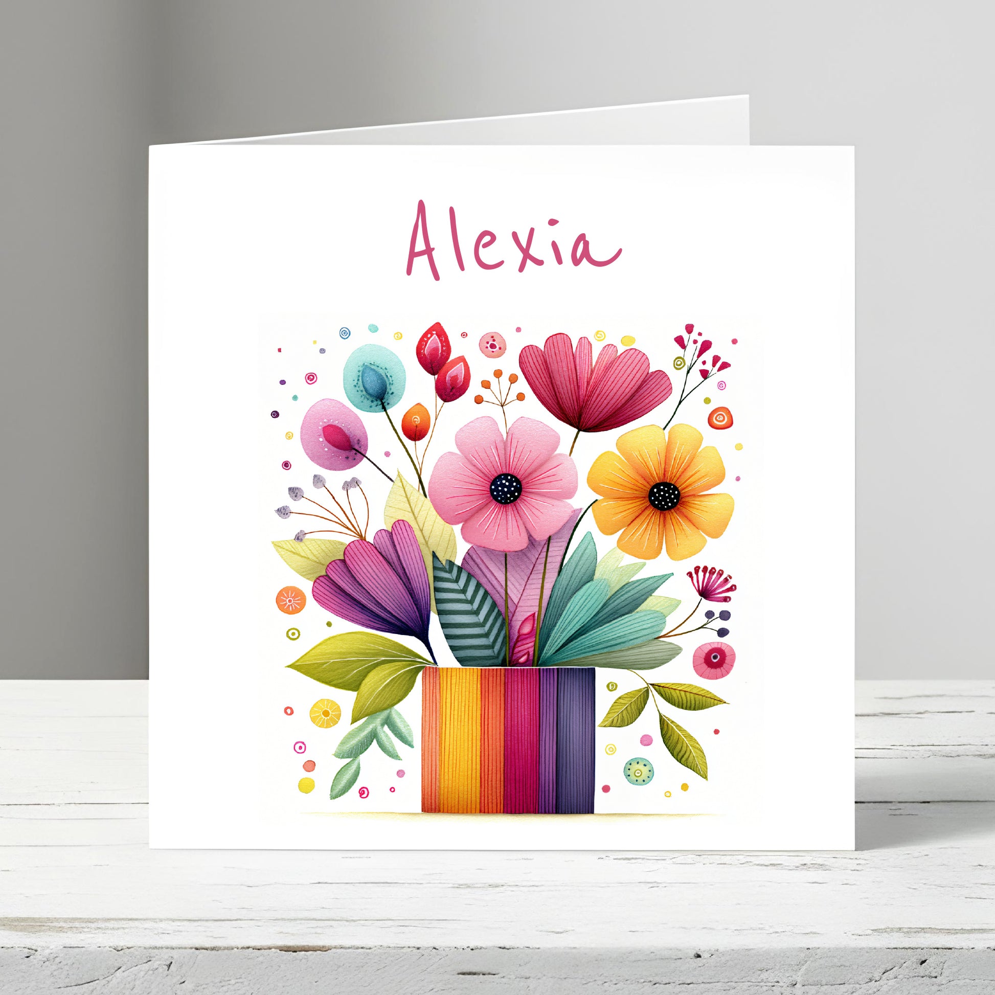 Une jolie carte à personnaliser pour toutes les occasions