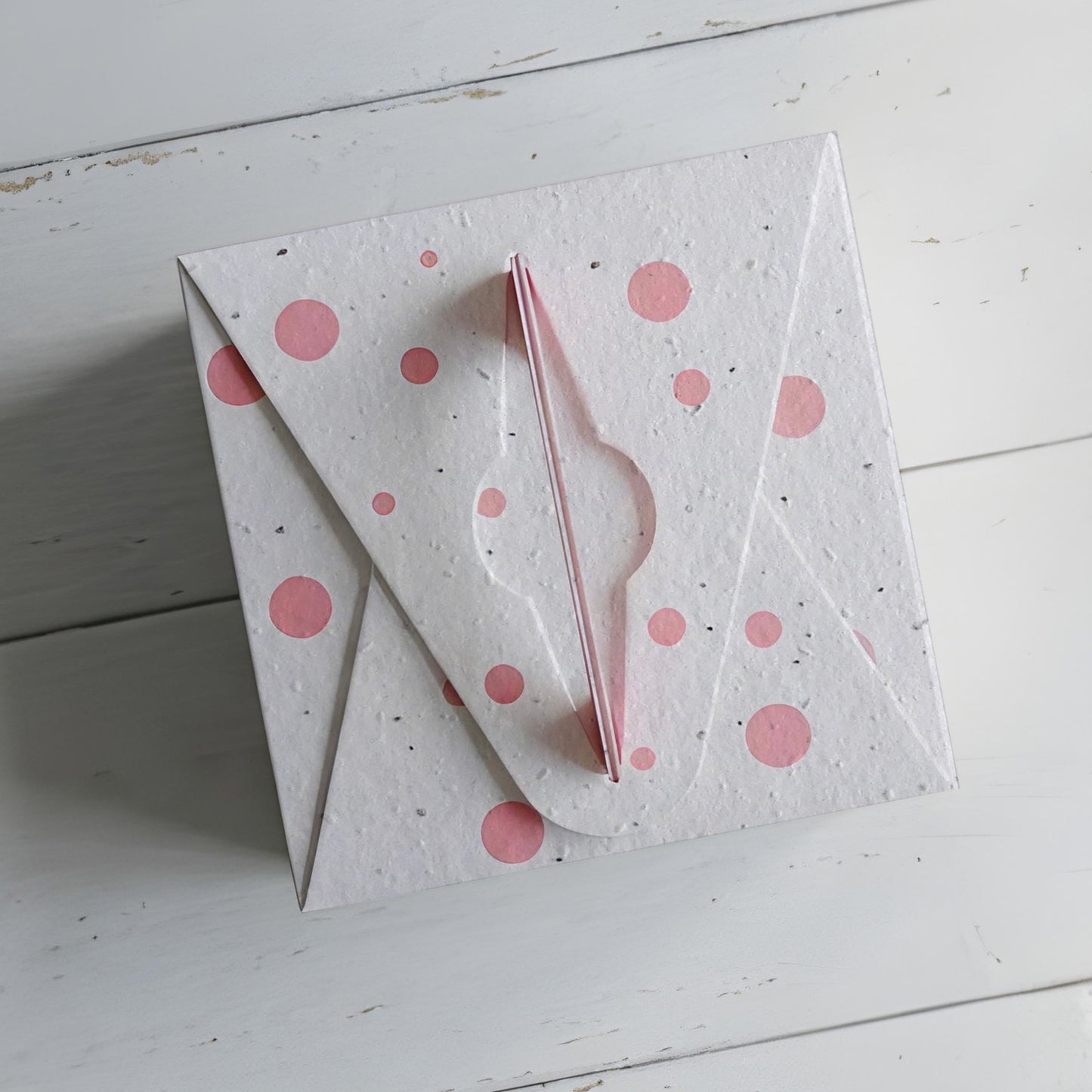 Pink Polka bombes à graines de fleurs cadeau anniversaire